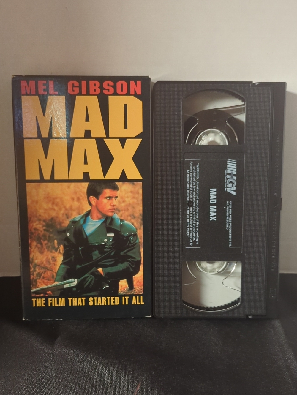 4/$20 Mad Max VHS 1994 Orion
